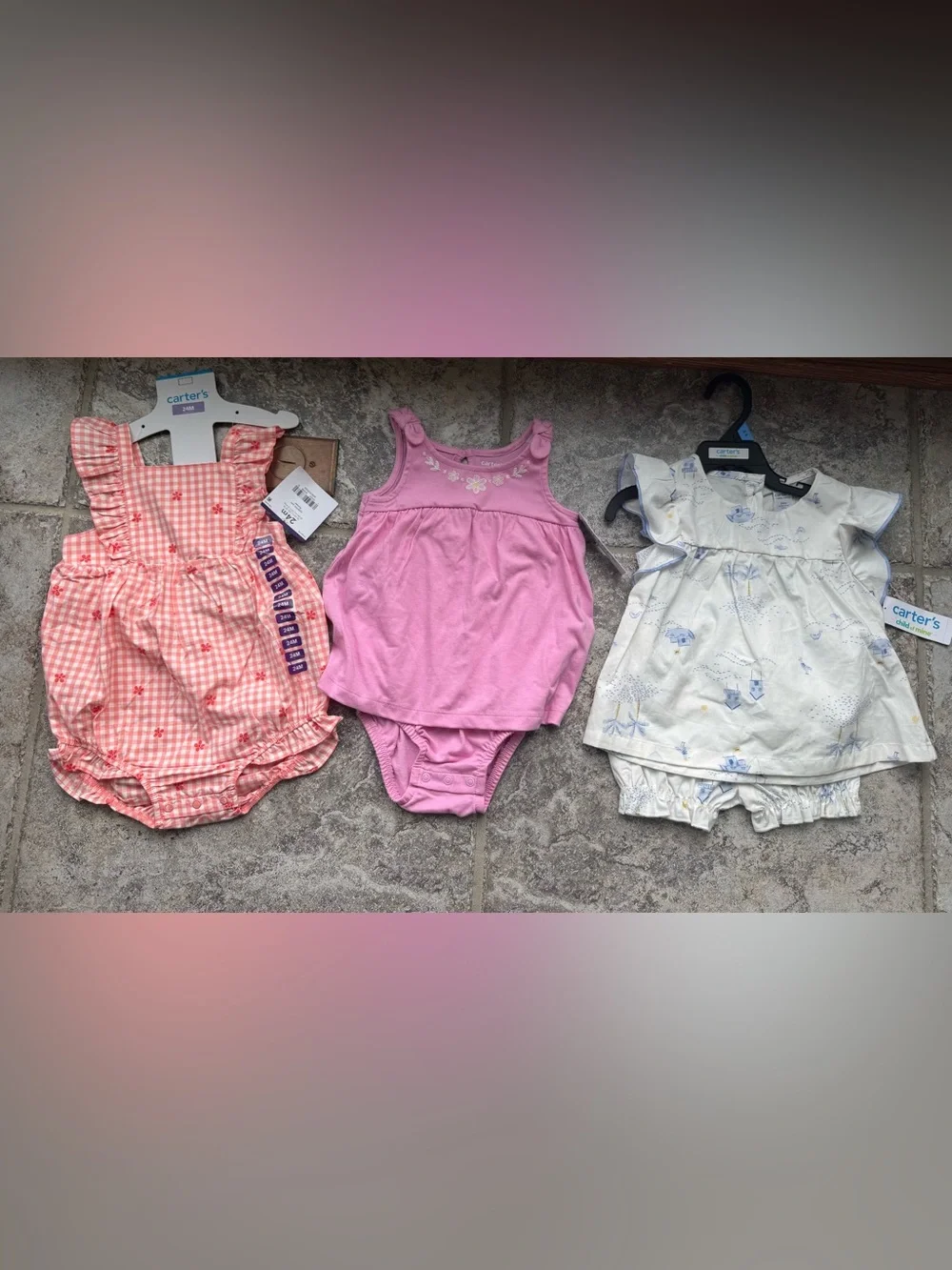 Carter's Girl Outfit Bundle (24 M) NWT